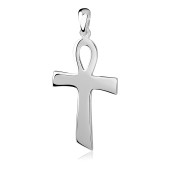 Pandantiv cruce argint DiAmanti K0059R-DIA